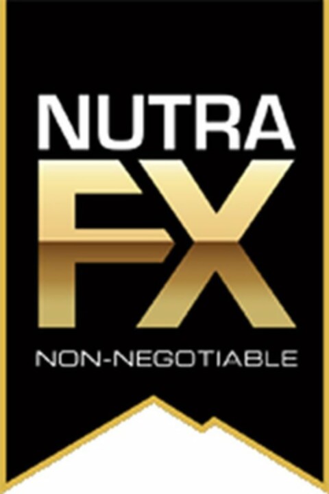 NUTRA FX NON-NEGOTIABLE Logo (USPTO, 25.10.2017)