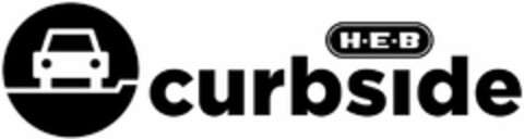 H-E-B CURBSIDE Logo (USPTO, 27.10.2017)