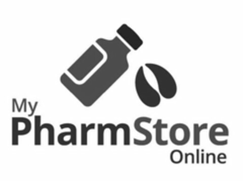 MY PHARMSTORE ONLINE Logo (USPTO, 01/18/2018)