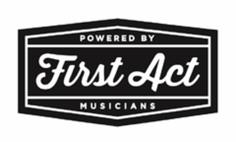 FIRST ACT POWERED BY MUSICIANS Logo (USPTO, 02/21/2018)