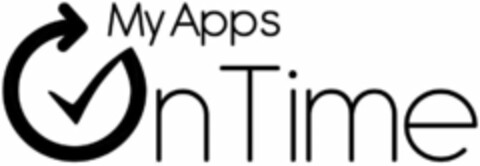 MY APPS ON TIME Logo (USPTO, 17.03.2018)