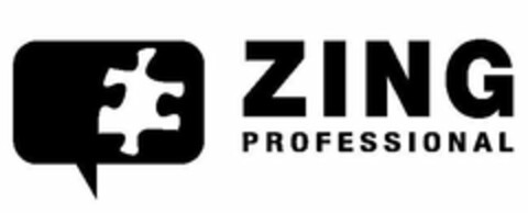 ZING PROFESSIONAL Logo (USPTO, 16.05.2018)