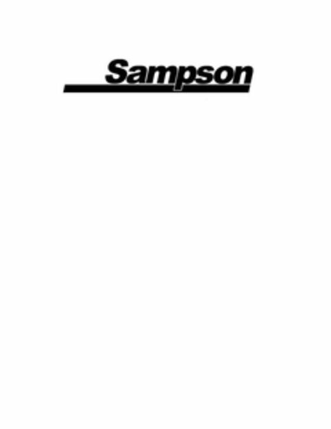 SAMPSON Logo (USPTO, 06.06.2018)