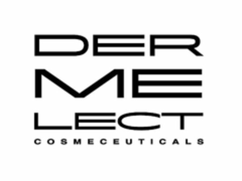 DERMELECT COSMECEUTICALS Logo (USPTO, 08/15/2018)