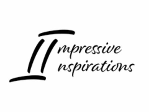 IMPRESSIVE INSPIRATIONS Logo (USPTO, 09/26/2018)