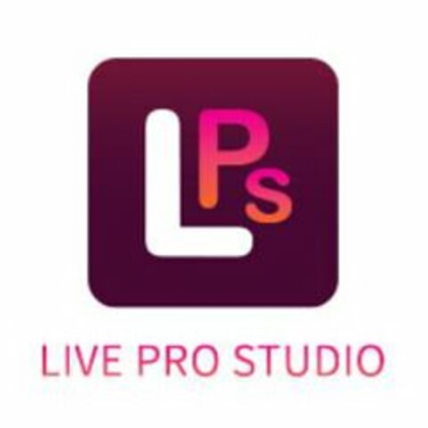 LPS LIVE PRO STUDIO Logo (USPTO, 12.02.2019)