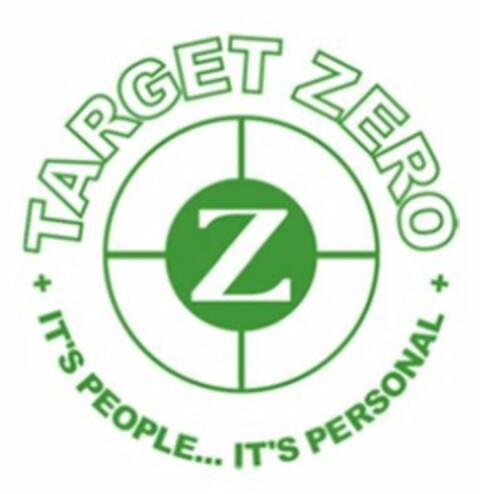TARGET ZERO IT'S PEOPLE...IT'S PERSONALZ Logo (USPTO, 04.07.2019)