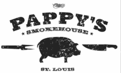 PAPPY'S SMOKEHOUSE ST. LOUIS Logo (USPTO, 07/31/2019)