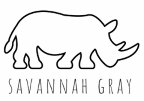 SAVANNAH GRAY Logo (USPTO, 02.03.2020)