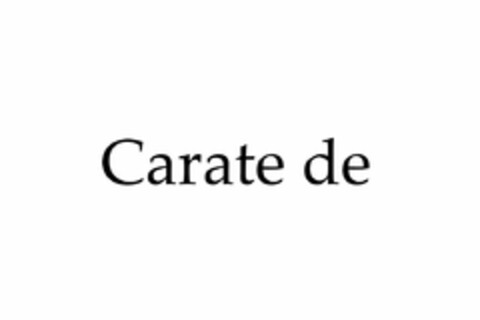 CARAT DE Logo (USPTO, 04/09/2020)