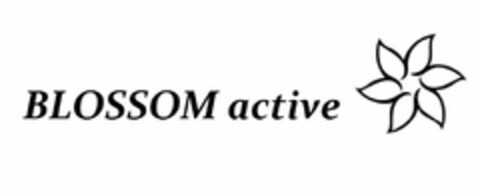 BLOSSOM ACTIVE Logo (USPTO, 07.08.2020)