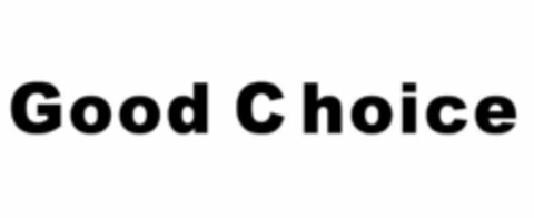 GOOD CHOICE Logo (USPTO, 08/20/2020)