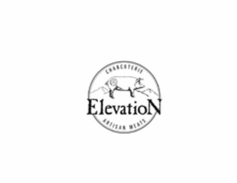 CHARCUTERIE ELEVATION ARTISAN MEATS EST 2013 Logo (USPTO, 16.09.2020)