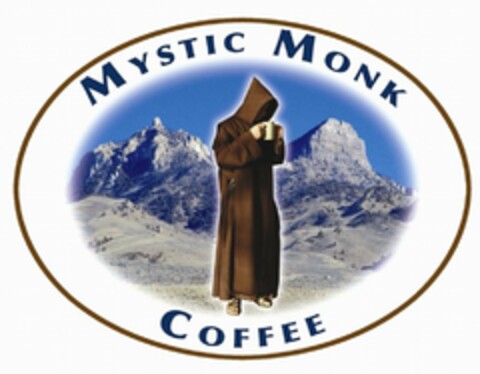 MYSTIC MONK COFFEE Logo (USPTO, 30.01.2009)