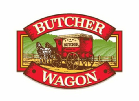 BUTCHER WAGON FRESH BUTCHER Logo (USPTO, 04.08.2009)