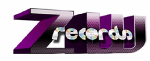 ZW RECORDS Logo (USPTO, 10.11.2009)