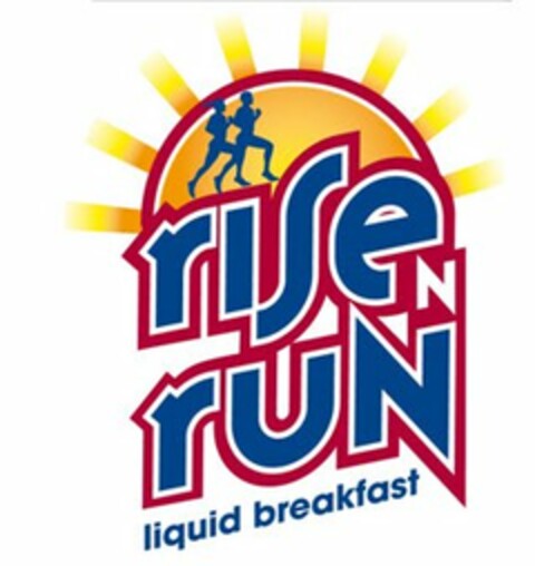 RISE N RUN LIQUID BREAKFAST Logo (USPTO, 08/31/2010)