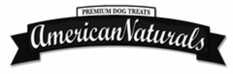 AMERICANNATURALS PREMIUM DOG TREATS Logo (USPTO, 04.01.2011)