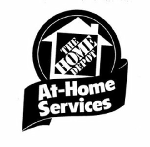 THE HOME DEPOT AT-HOME SERVICES Logo (USPTO, 12/01/2011)