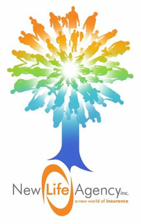 NEW LIFE AGENCY INC. A NEW WORLD OF INSURANCE Logo (USPTO, 10.05.2012)