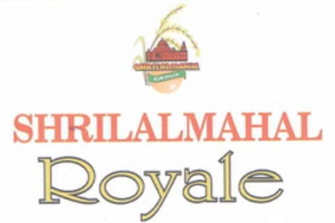 SHRILALMAHAL GROUP ROYALE Logo (USPTO, 27.08.2012)