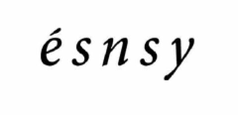 ÉSNSY Logo (USPTO, 09/26/2012)