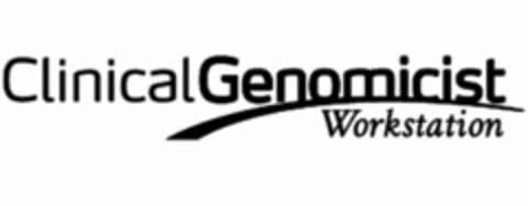 CLINICAL GENOMICIST WORKSTATION Logo (USPTO, 10/22/2012)