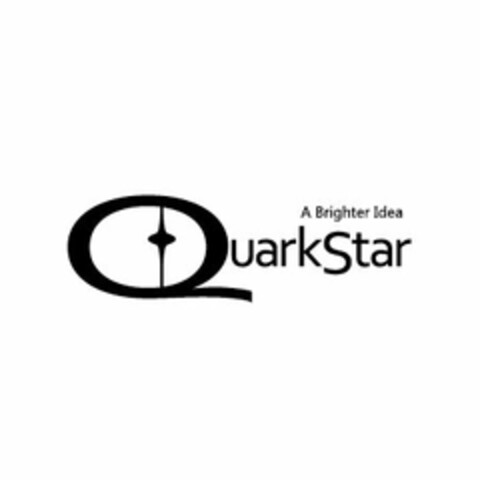 QUARKSTAR A BRIGHTER IDEA Logo (USPTO, 11.04.2013)