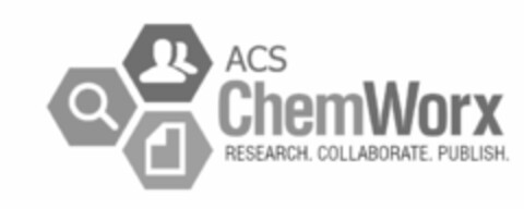 ACS CHEMWORX RESEARCH.COLLABORATE. PUBLISH Logo (USPTO, 23.07.2013)