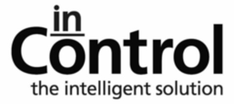 IN CONTROL THE INTELLIGENT SOLUTION Logo (USPTO, 08/23/2013)