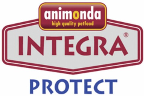 ANIMONDA HIGH QUALITY PETFOOD INTEGRA PROTECT Logo (USPTO, 03/06/2014)