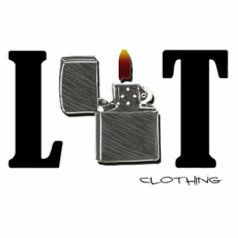 LIT CLOTHING Logo (USPTO, 03.06.2014)