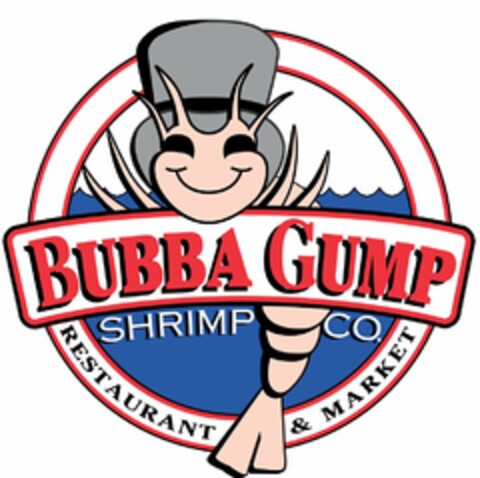 BUBBA GUMP SHRIMP CO. RESTAURANT & MARKET Logo (USPTO, 22.12.2014)