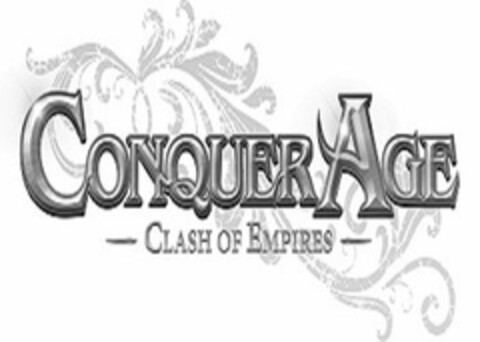 CONQUER AGE -CLASH OF EMPIRES- Logo (USPTO, 10.02.2015)