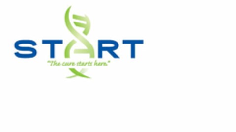 START "THE CURE STARTS HERE" Logo (USPTO, 04/20/2015)