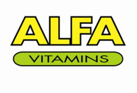 ALFA VITAMINS Logo (USPTO, 14.08.2015)