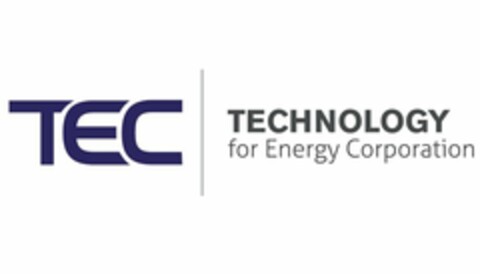 TEC TECHNOLOGY FOR ENERGY CORPORATION Logo (USPTO, 28.09.2015)