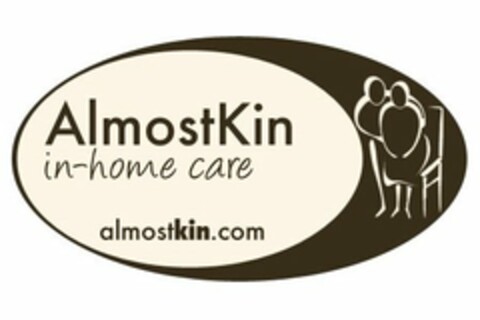 ALMOSTKIN IN-HOME CARE ALMOSTKIN.COM Logo (USPTO, 03.02.2016)