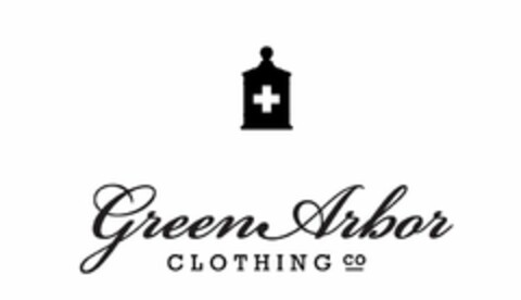 GREEN ARBOR CLOTHING CO Logo (USPTO, 12.02.2016)