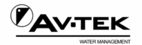 AV-TEK WATER MANAGEMENT Logo (USPTO, 05/26/2016)