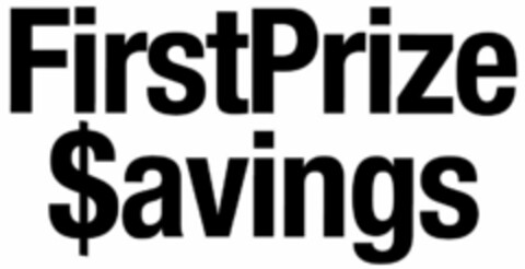 FIRSTPRIZE $AVINGS Logo (USPTO, 06.07.2016)