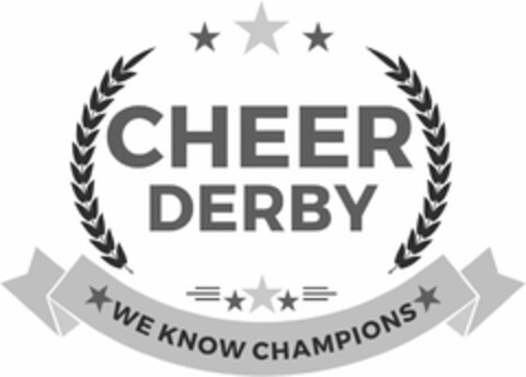 CHEER DERBY WE KNOW CHAMPIONS Logo (USPTO, 01.11.2016)