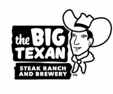 THE BIG TEXAN STEAK RANCH AND BREWERY Logo (USPTO, 03/26/2017)