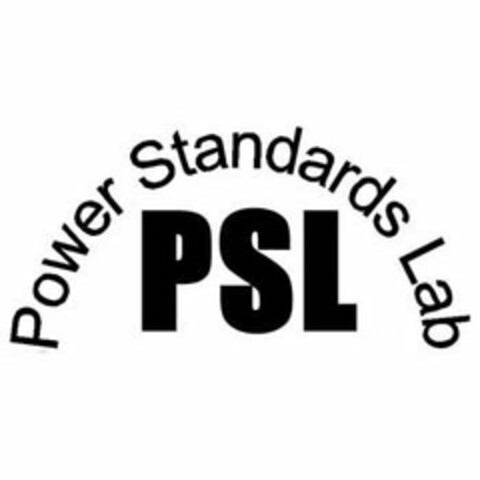 PSL POWER STANDARDS LAB Logo (USPTO, 05/16/2017)