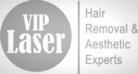 VIP LASER HAIR REMOVAL & AESTHETIC EXPERTS Logo (USPTO, 05/23/2017)