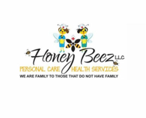 HONEY BEEZ LLC PERSONAL CARE HEALTH SERVICES Logo (USPTO, 03.08.2017)