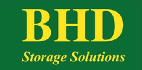 BHD STORAGE SOLUTIONS Logo (USPTO, 09/13/2017)