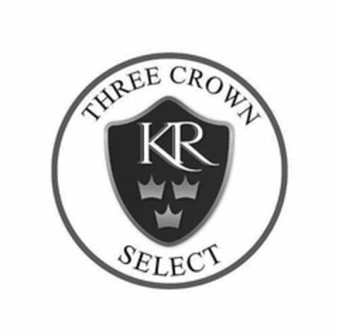 THREE CROWN KR SELECT Logo (USPTO, 12.01.2018)
