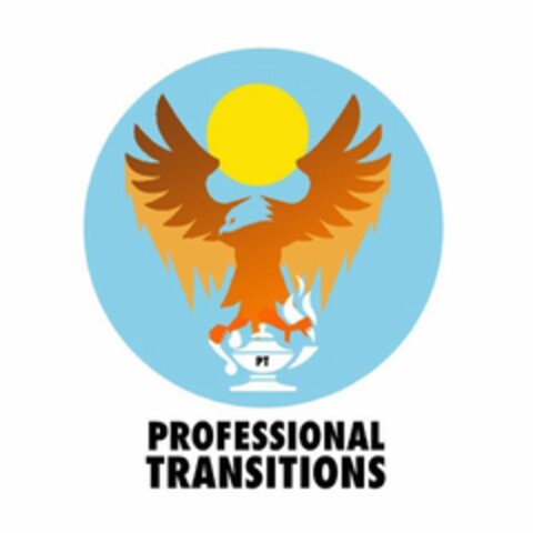 PT PROFESSIONAL TRANSITIONS Logo (USPTO, 17.01.2018)