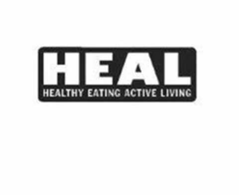 HEAL HEALTHY EATING ACTIVE LIVING Logo (USPTO, 04/04/2018)